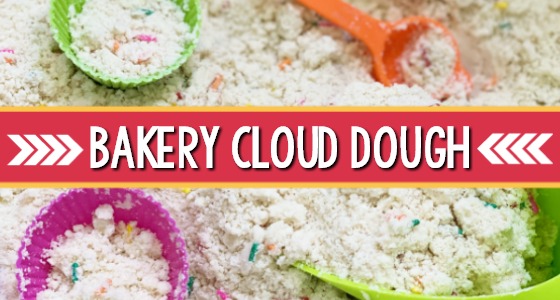 Image for Bakery Theme Cloud Dough Sensory Bin