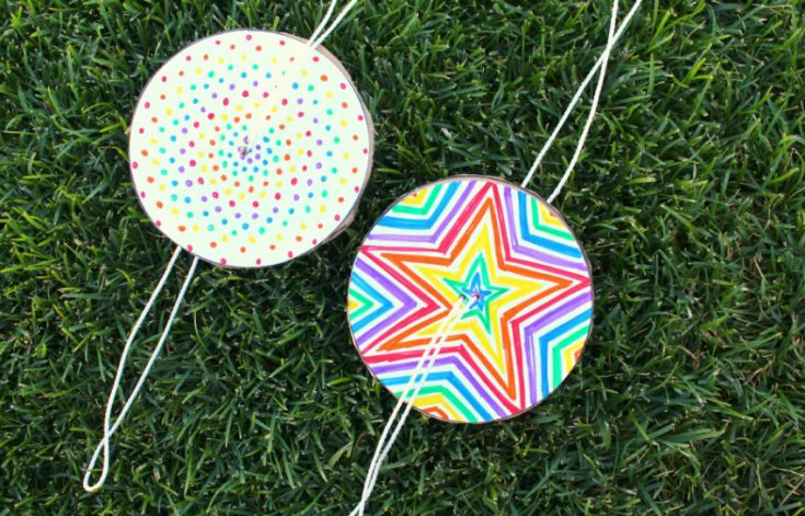 Image for DIY Paper Spinner for Endless Fun - Make and Takes