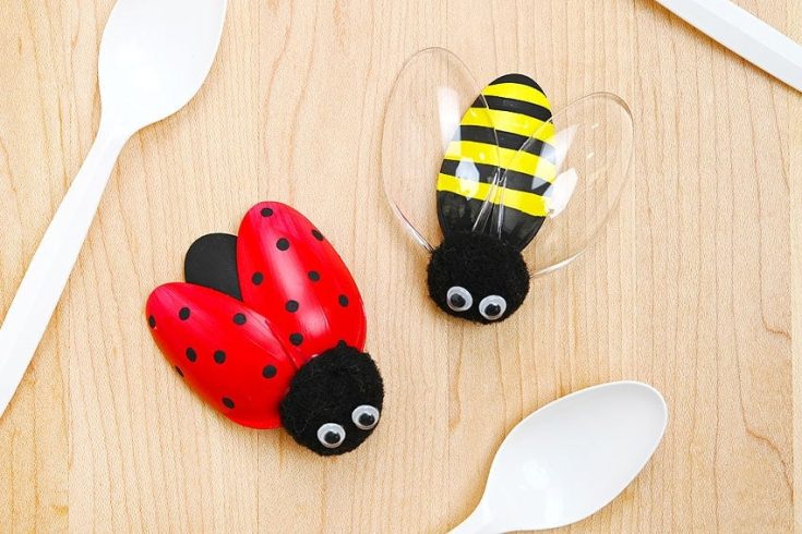 Image for Plastic Spoon Bug Craft | Easy Spoon Bugs Craft