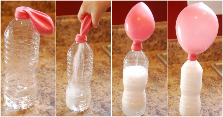 Image for Easy Vinegar and Baking Soda Balloon Experiment for Kids