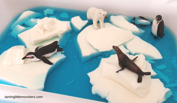 Image for Iceberg Sensory Bin for Winter