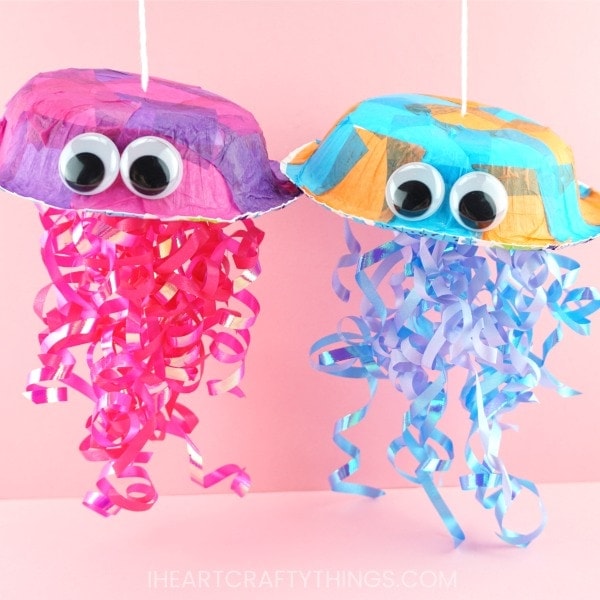 Image for Colorful Jellyfish Craft for Kids