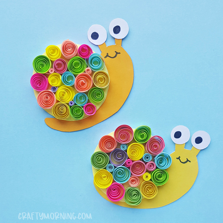 Image for Quilled Paper Snail Craft