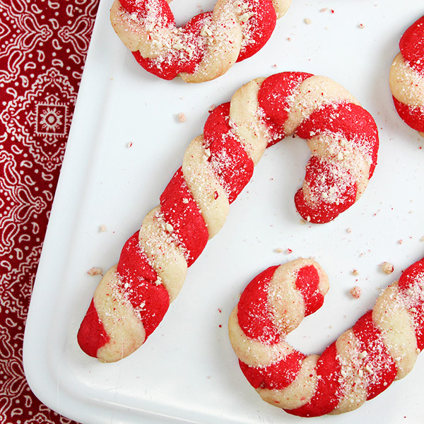 Image for Christmas Candy Cane Cookies Recipe