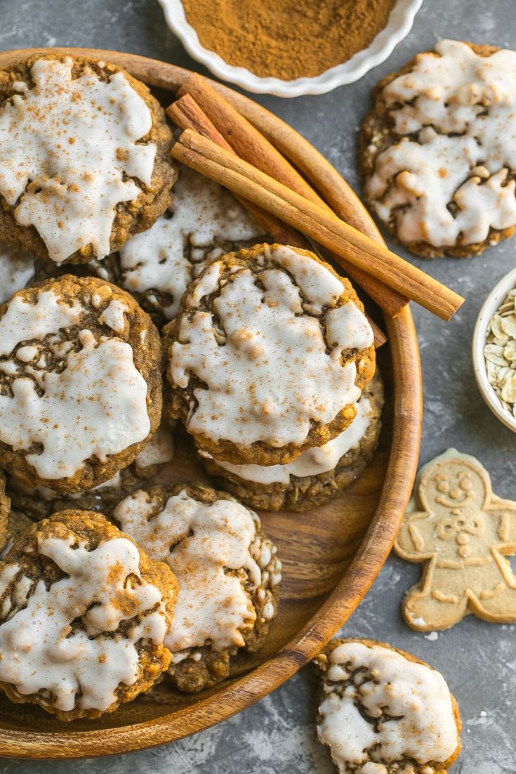 Image for Iced Gingerbread Oatmeal Cookies