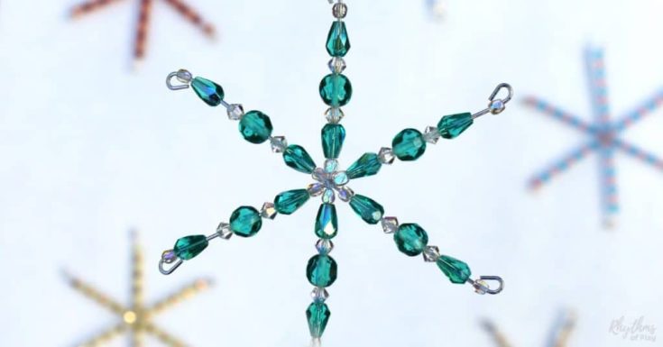 Image for Beaded Snowflake Ornaments 