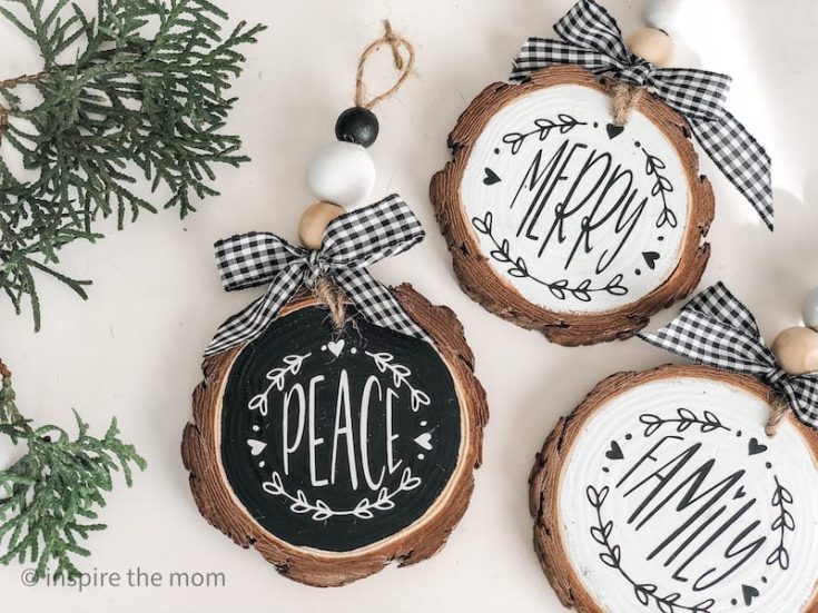 Image for Wood Slice Ornaments