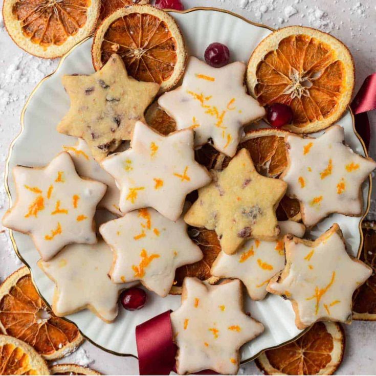 Image for Cranberry Orange Shortbread Cookies