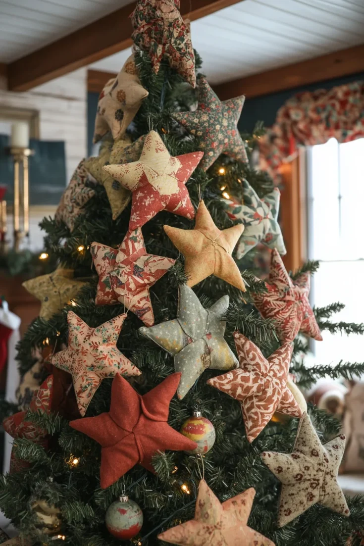 Image for Fabric Christmas Stars