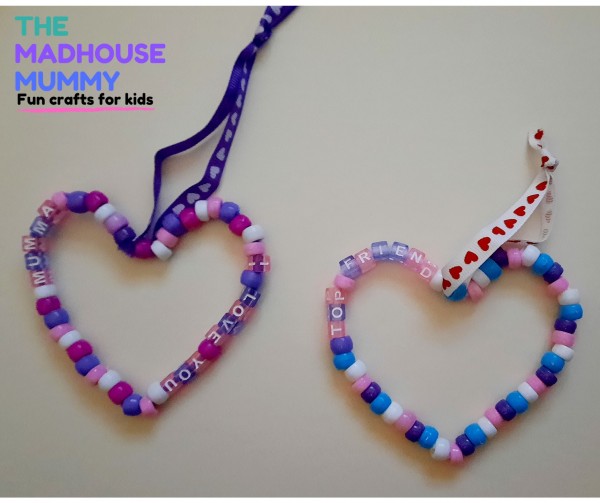 Image for Beaded heart decorations