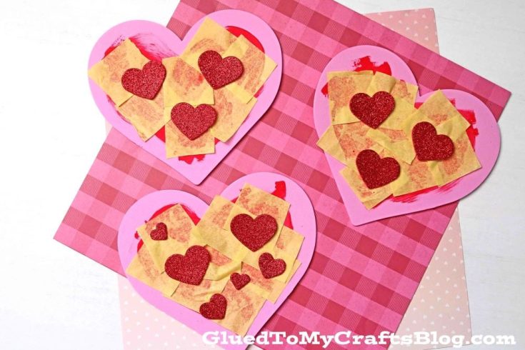 Image for Craft Foam Heart Valentine Pizza