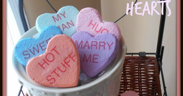 Image for DIY Jumbo "Faux Candy" Conversation Hearts