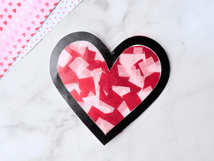 Image for Heart Suncatcher Craft