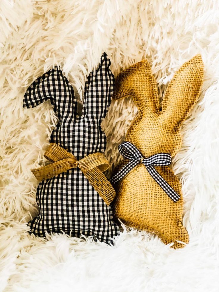 Image for Farmhouse Easter Bunnies - The No-Sew Version! - My Eclectic Treasures