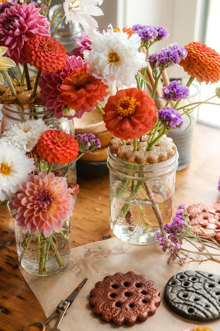 Image for DIY Flower Frogs with Oven Baked Clay