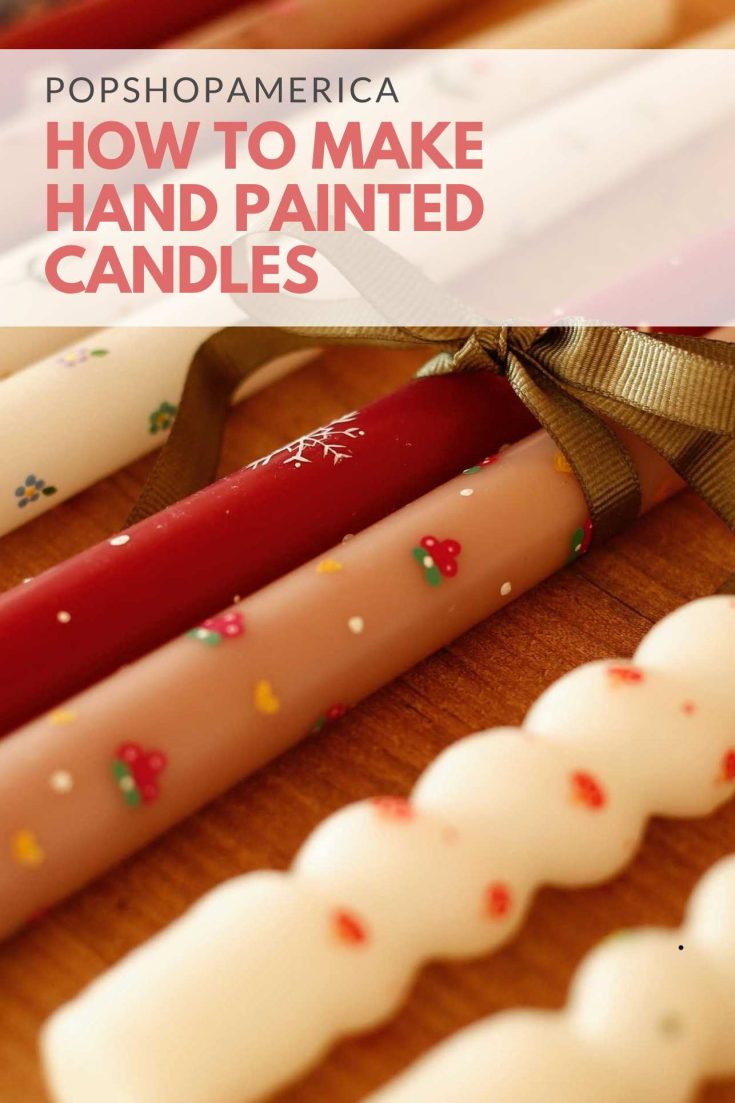Image for How to Make Hand Painted Candles