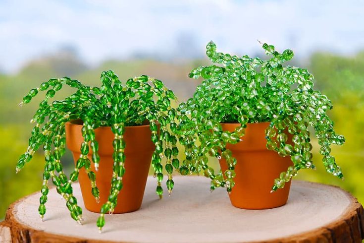 Image for How to Make a Beaded Plant