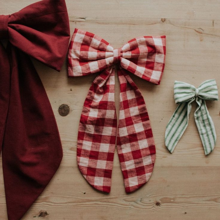 Image for How to Make Fabric Bows: Easy Tutorial for Large & Small Bows